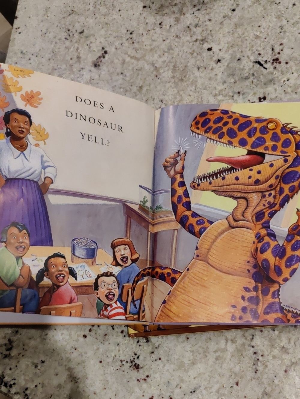 How Do Dinosaurs? Scholastic 4-Book Set Colorful Dinosaur Hardcover Vintage Y2K - Picture 6 of 13